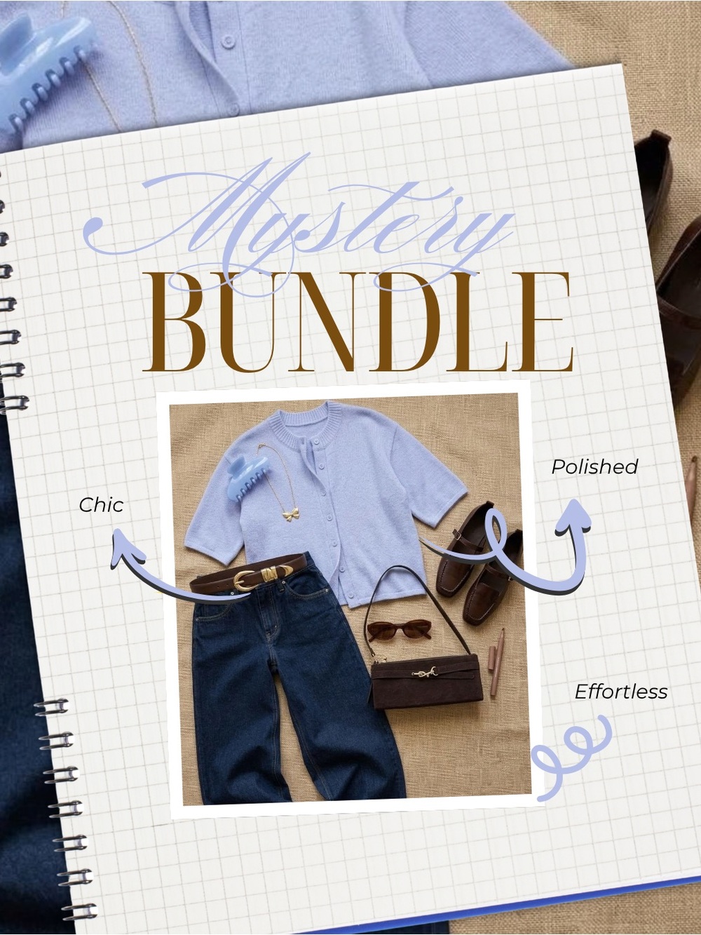 OLD MONEY— Curated Aesthetic Mystery Clothing Bundle